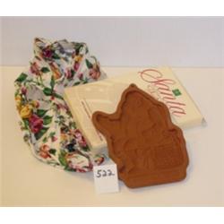 1992 LONGABERGER Santa Cookie Mold ++