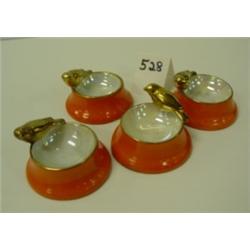 NORITAKE Hand Painted Salt Dips - 4
