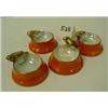Image 1 : NORITAKE Hand Painted Salt Dips - 4