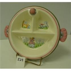 Nursery Rhyme BABY DISH - 1944 Bartsch