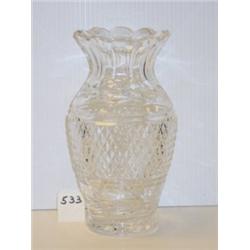 Waterford CLEAR VASE - 9"