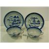 Image 1 : CHINESE EXPORT Canton Cups & Saucers(2)