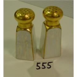 AUSTRIA Pearlized Salt & Pepper Shakers