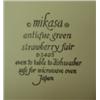 Image 3 : MIKASA Green STRAWBERRY FAIR Dinnerware