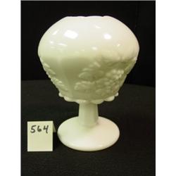 WESTMORELAND Milk Glass Grape Ivy Bowl