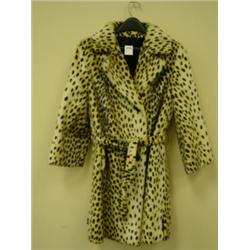 Vintage FAKE/FAUX LEOPARD Coat
