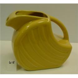 Vintage Mustard Yellow LEMONADE PITCHER