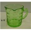 Image 1 : Green Glass KELLOGG'S Measuring Cup