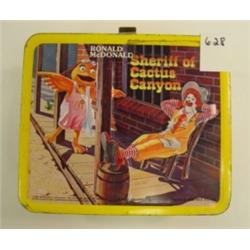 1982 McDonald's LUNCH BOX - Aladdin