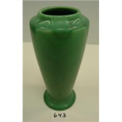 1928 ROOKWOOD VASE #2112 - Matte Green