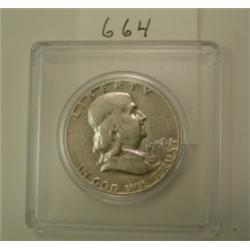 1952 Franklin Silver Half Dollar