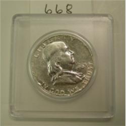 1963 Franklin Silver Half Dollar
