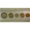 Image 2 : 1937 5 Coin Silver Year Set