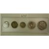 Image 2 : 1943 5 Coin Silver Year Set