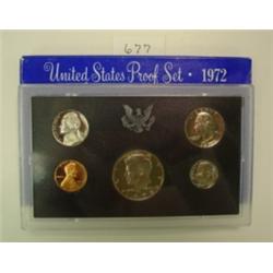 1972 5 Coin Proof Set