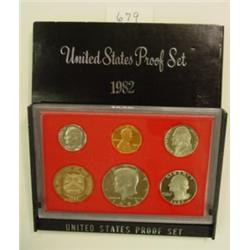 1982 5 Coin Proof Set
