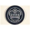 Image 2 : VINTAGE POKER CHIP DARK BLUE / WHITE ENGRAVED