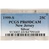 Image 3 : 1999-S SILVER NEW JERSEY QUARTER PCGS PR69 DCAM