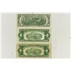 Image 2 : NICE STARTER SET OF $2 US BILLS 1928-D RED SEAL,