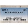 Image 3 : 1977-S WASHINGTON QUARTER PCGS PR69 DCAM