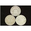 Image 2 : 1952-D,57-D & 63-D FRANKLIN HALF DOLLARS