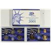 Image 1 : 2001 US PROOF SET (WITH BOX)