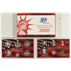 Image 1 : 2000 US SILVER PROOF SET (WITH BOX)