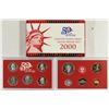 Image 2 : 2000 US SILVER PROOF SET (WITH BOX)