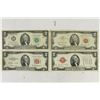 Image 1 : NICE TYPE SET OF $2 BILLS SEE DESCRIPTION