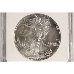 1990 AMERICAN SILVER EAGLE NGC MS69