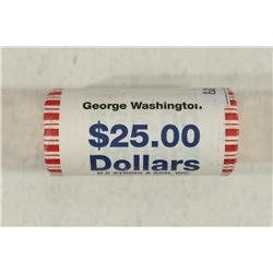 $25 ROLL OF 2007 GEORGE WASHINGTON PRESIDENTIAL