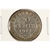 Image 1 : 1912 NEWFOUNDLAND SILVER 20 CENT