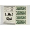 Image 2 : UNCUT SHEET OF 1976 $2 FRN STAR NOTES