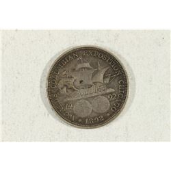 1892 COLOMBIAN EXPOSITION HALF DOLLAR
