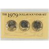 Image 2 : 1979 P/D/S SBA DOLLAR SOUVENIR SET