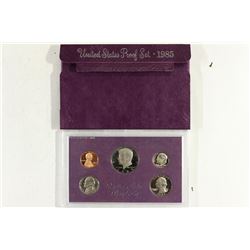 1985 US PROOF SET (WITH BOX)