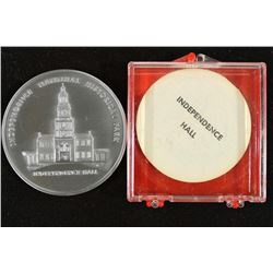 2" INDEPENDENCE NATIONAL HISTORICAL PARK MEDAL