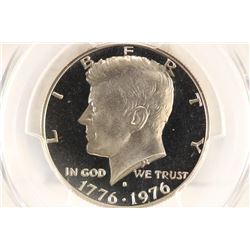 1976-S KENNEDY HALF DOLLAR PCGS PR69 DCAM