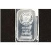 Image 1 : 1 TROY OZ .999 FINE SILVER PROOF INGOT SUNSHINE