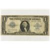 Image 1 : 1923 LARGE SIZE $1 SILVER CERTIFICATE BLUE SEAL