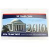 Image 2 : 2003-A $2 FRN SAN FRANCISCO SERIAL NUMBER STARTS