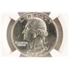Image 1 : 1964-D WASHINGTON SILVER QUARTER NGC MS64