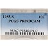 Image 3 : 1985-S ROOSEVELT DIME PCGS PR69 DCAM