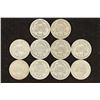 Image 2 : 10 ASSORTED BARBER DIMES