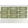 Image 2 : 9 ASSORTED 1935 $1 SILVER CERTIFICATES