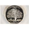 Image 1 : 1999-S SILVER CONNECTICUT QUARTER PCGS PR69 DCAM