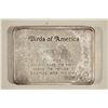 Image 2 : 1 TROY OZ .999 FINE SILVER PROOF INGOT BIRDS OF