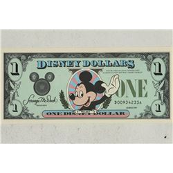 SERIES 1987 DISNEY DOLLAR "MICKEY" CRISP UNC