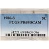 Image 3 : 1986-S JEFFERSON NICKEL PCGS PR69 DCAM