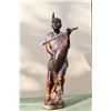 Image 1 : African Warrior Woodcarving